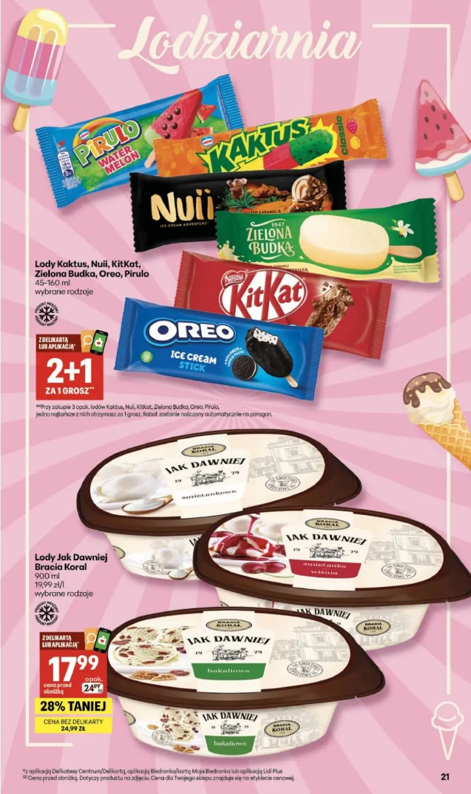 gazetka promocyjna Delikatesy Centrum Od czwartku - Strona 21