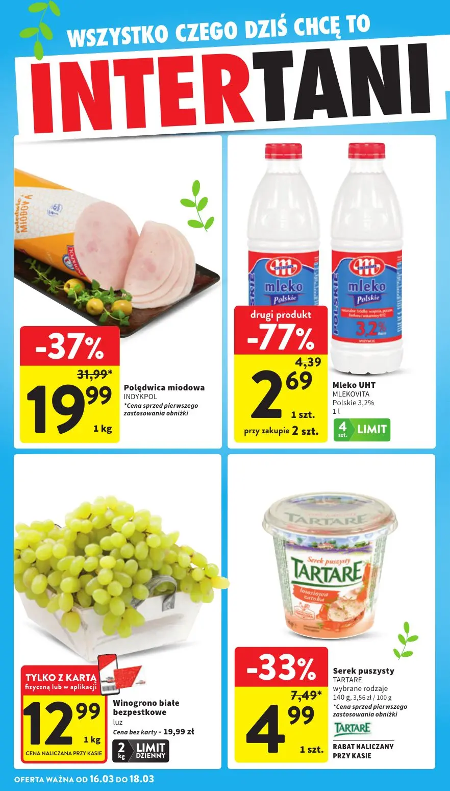gazetka promocyjna Intermarche Wszystko, czego chcę na WIELKANOC - Strona 46