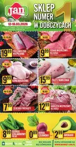 Gazetka promocyjna Jan, ważna od 2026-03-12 do 2026-03-18.