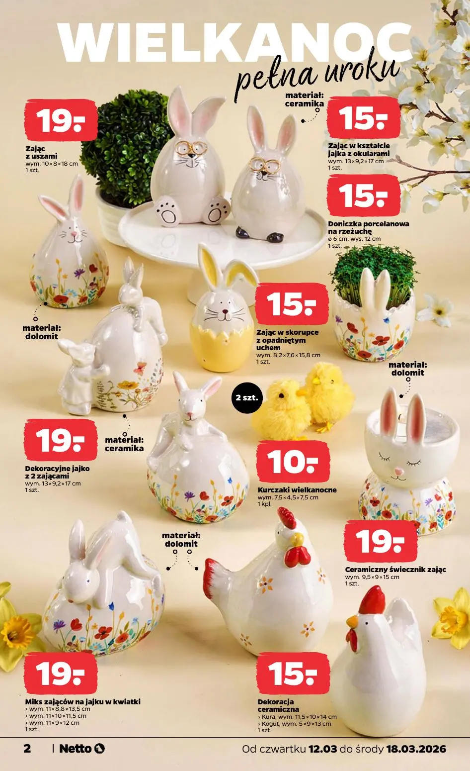 gazetka promocyjna NETTO Temat tygodnia: WIELKANOC 🍽️ - Strona 2