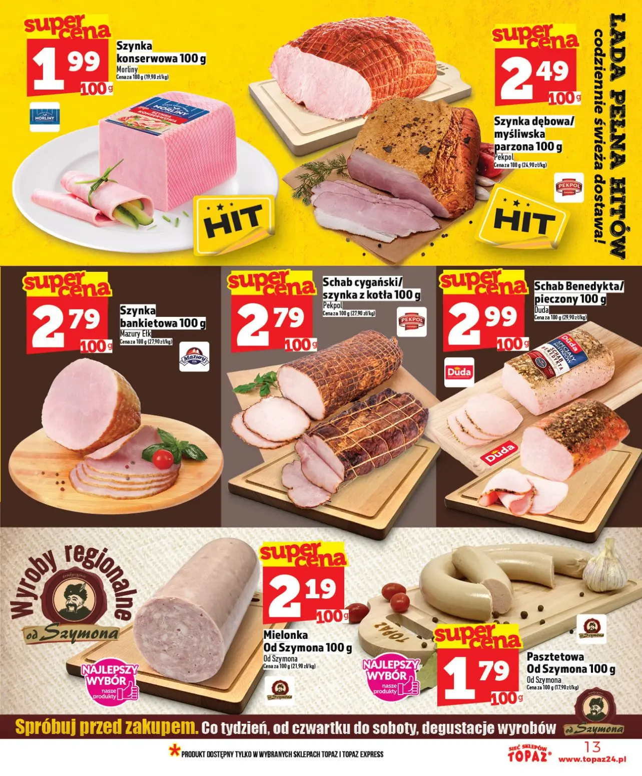 gazetka promocyjna Topaz Ogólna - Strona 13