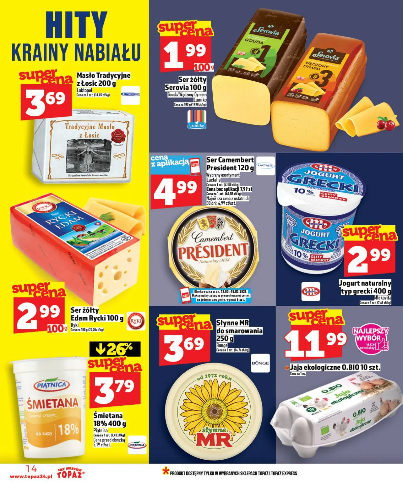 gazetka promocyjna Topaz Ogólna - Strona 14