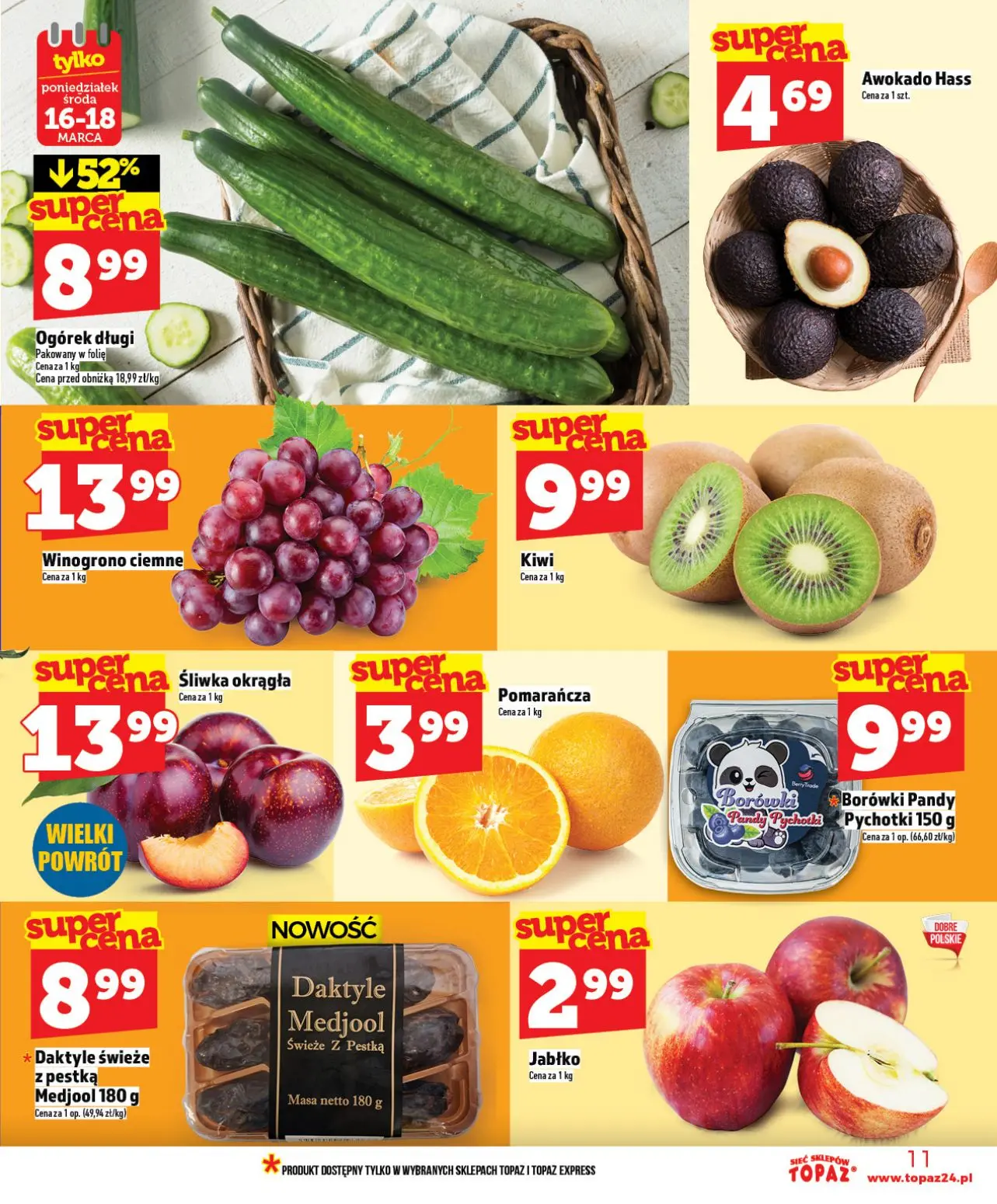 gazetka promocyjna Topaz Warszawa - Strona 11