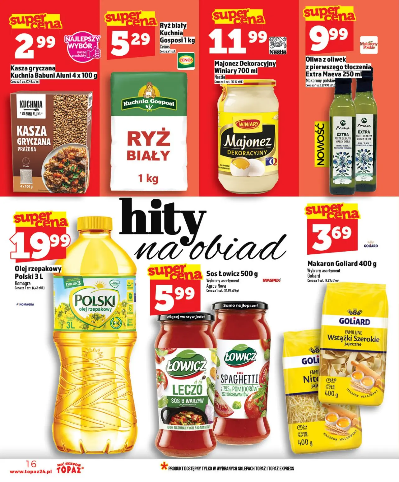 gazetka promocyjna Topaz Warszawa - Strona 16