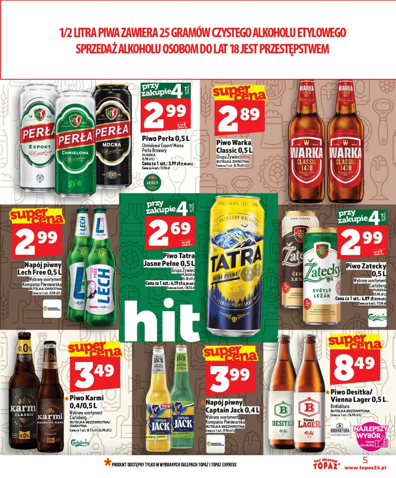 gazetka promocyjna Topaz Ceny małe - Strona 5