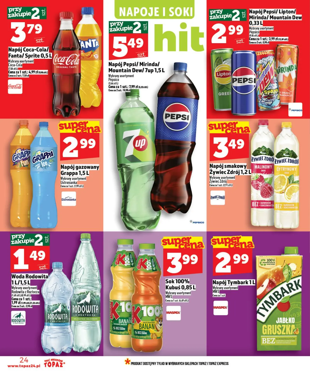 gazetka promocyjna Topaz Ceny małe - Strona 24