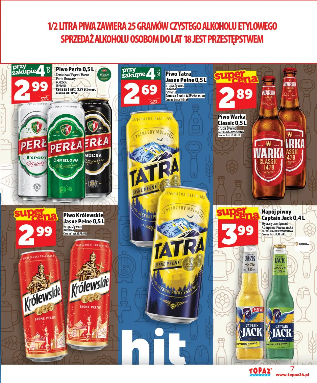 gazetka promocyjna Topaz Express - Strona 7