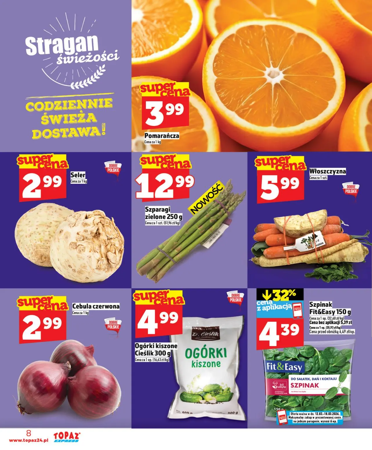 gazetka promocyjna Topaz Express - Strona 8