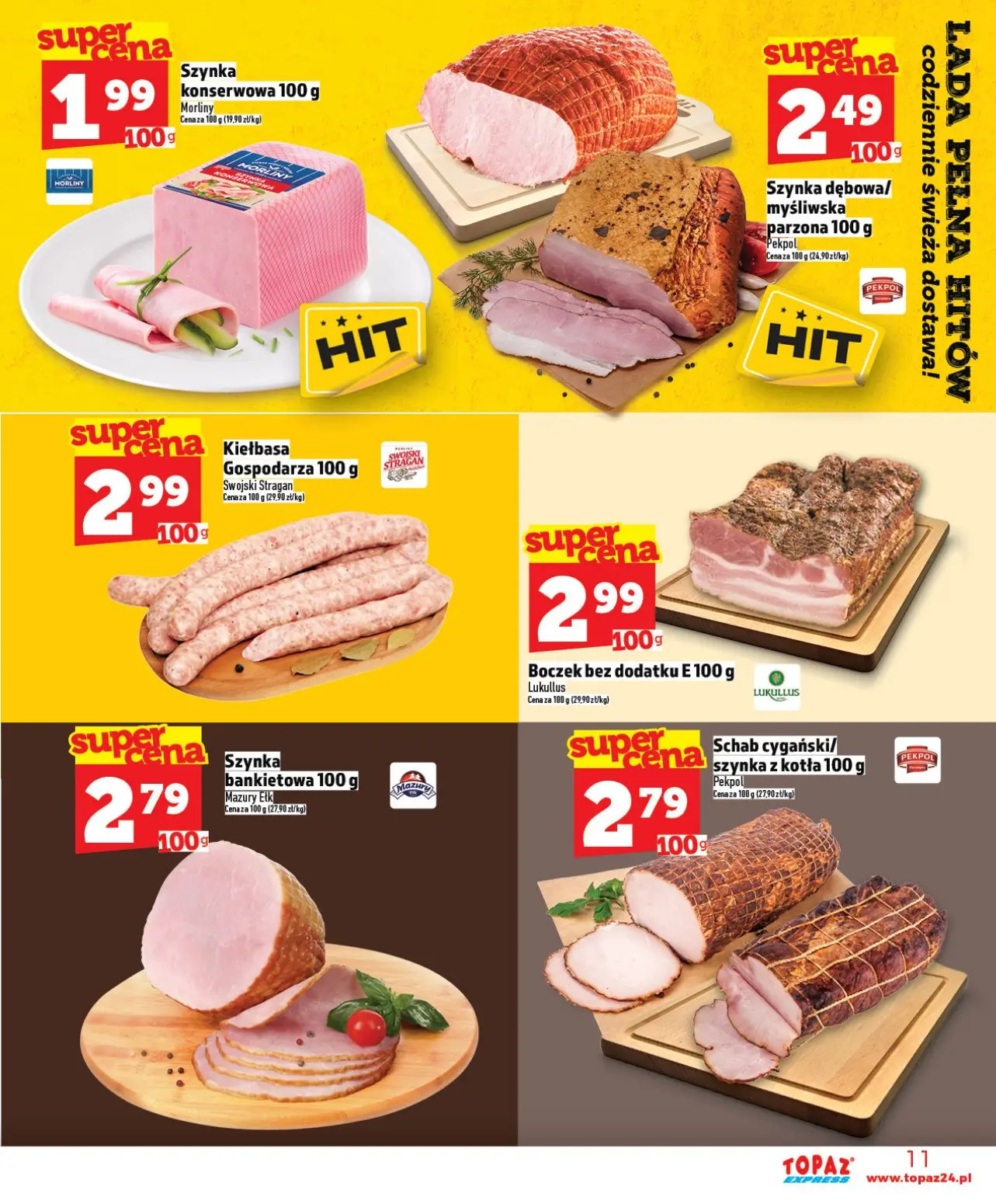 gazetka promocyjna Topaz Express - Strona 11