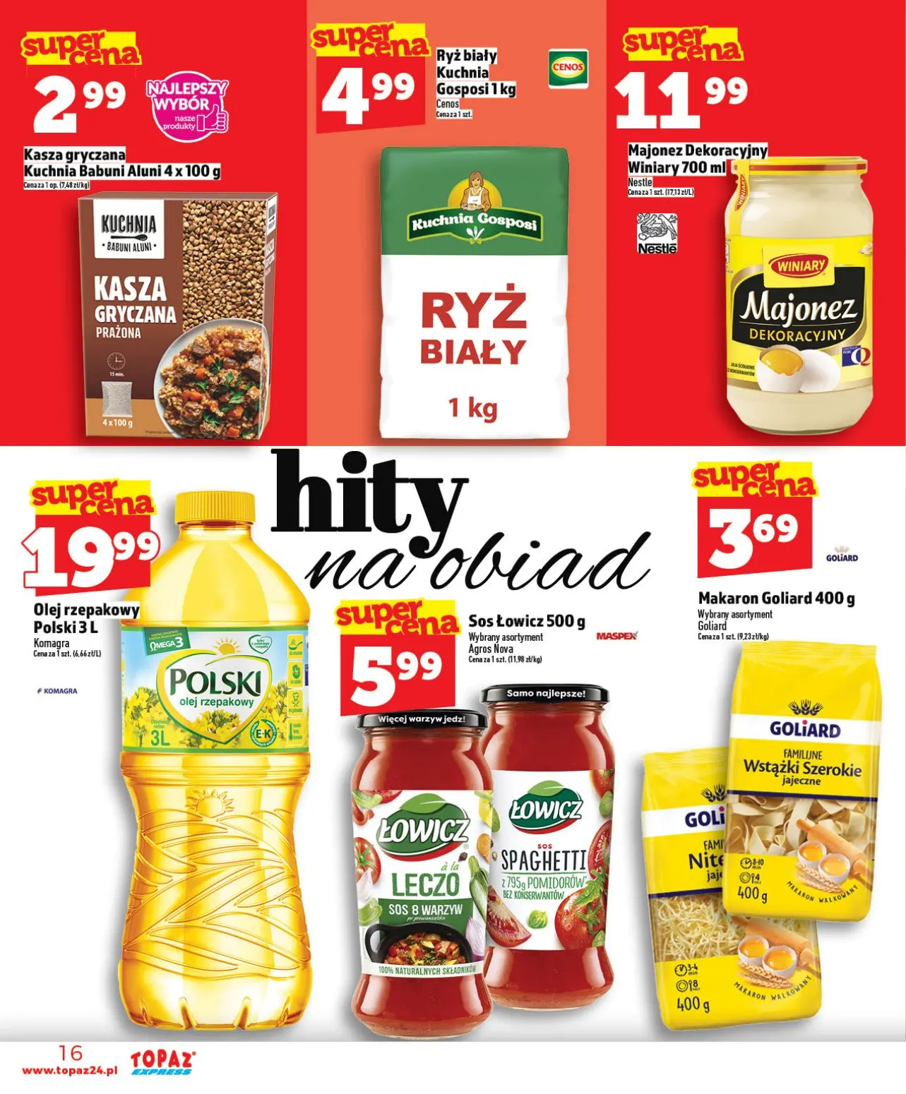 gazetka promocyjna Topaz Express - Strona 16