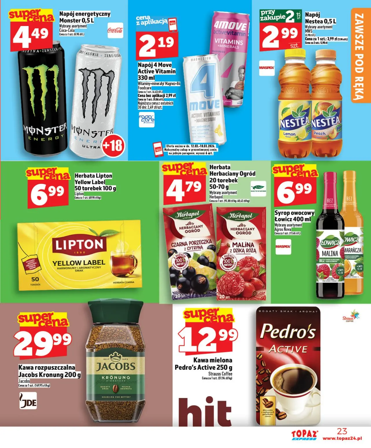 gazetka promocyjna Topaz Express - Strona 23