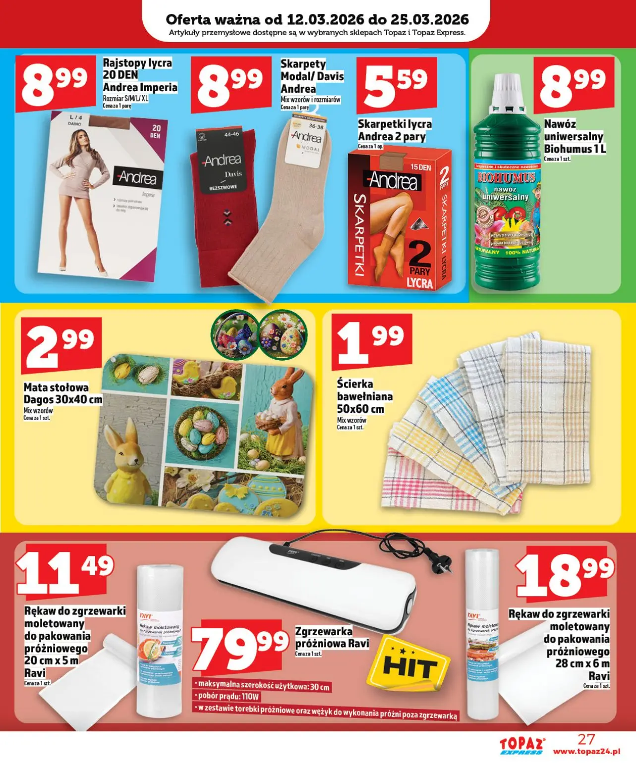 gazetka promocyjna Topaz Express - Strona 27