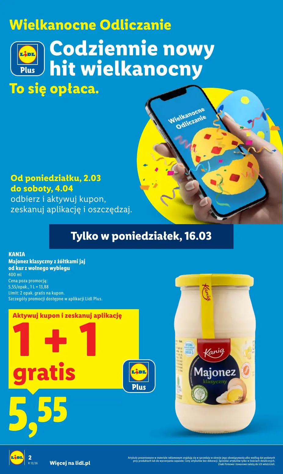 gazetka promocyjna LIDL Od poniedziałku  - Strona 2