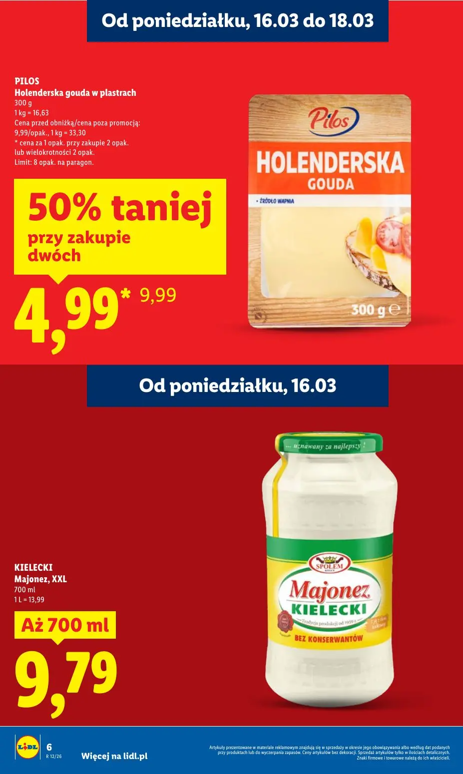 gazetka promocyjna LIDL Od poniedziałku  - Strona 6