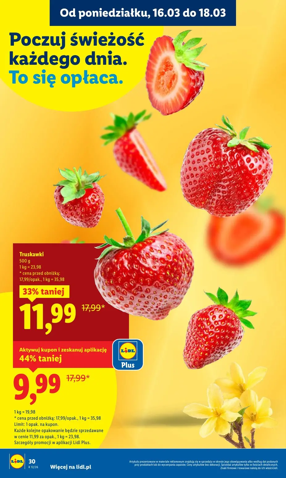 gazetka promocyjna LIDL Od poniedziałku  - Strona 32