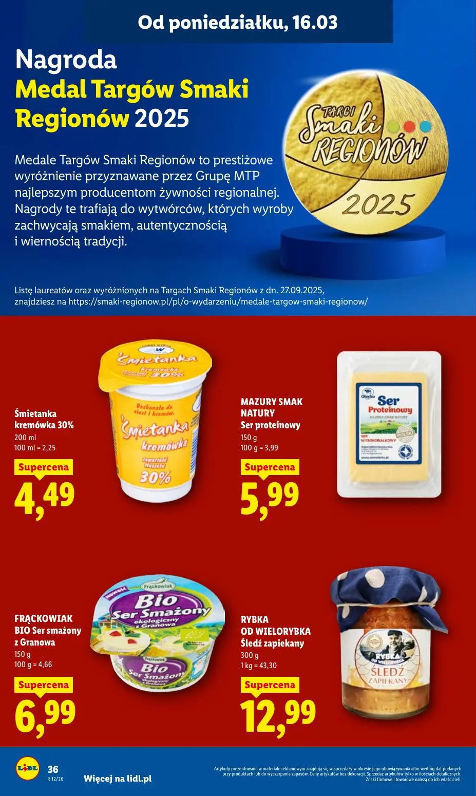 gazetka promocyjna LIDL Od poniedziałku  - Strona 38