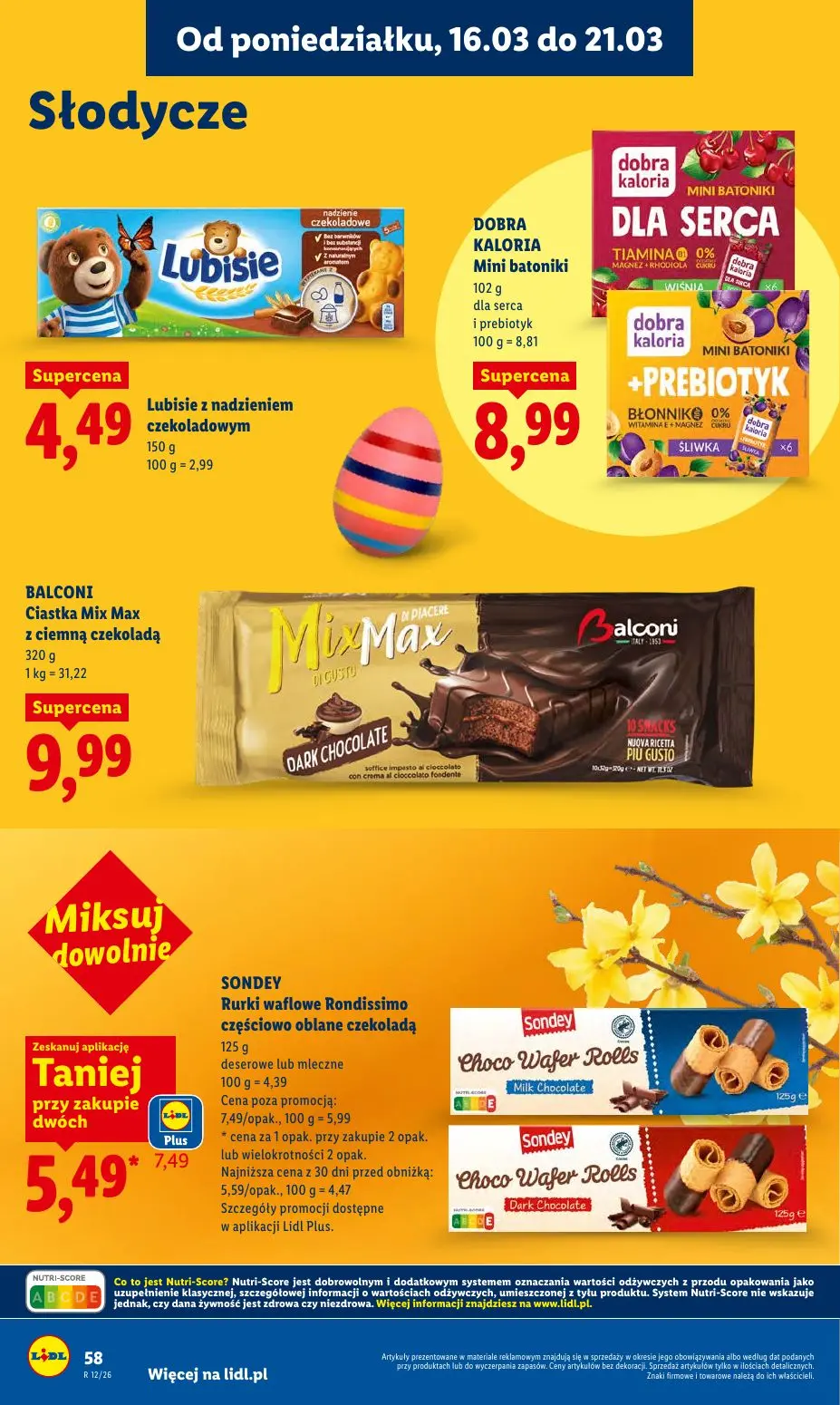 gazetka promocyjna LIDL Od poniedziałku  - Strona 60