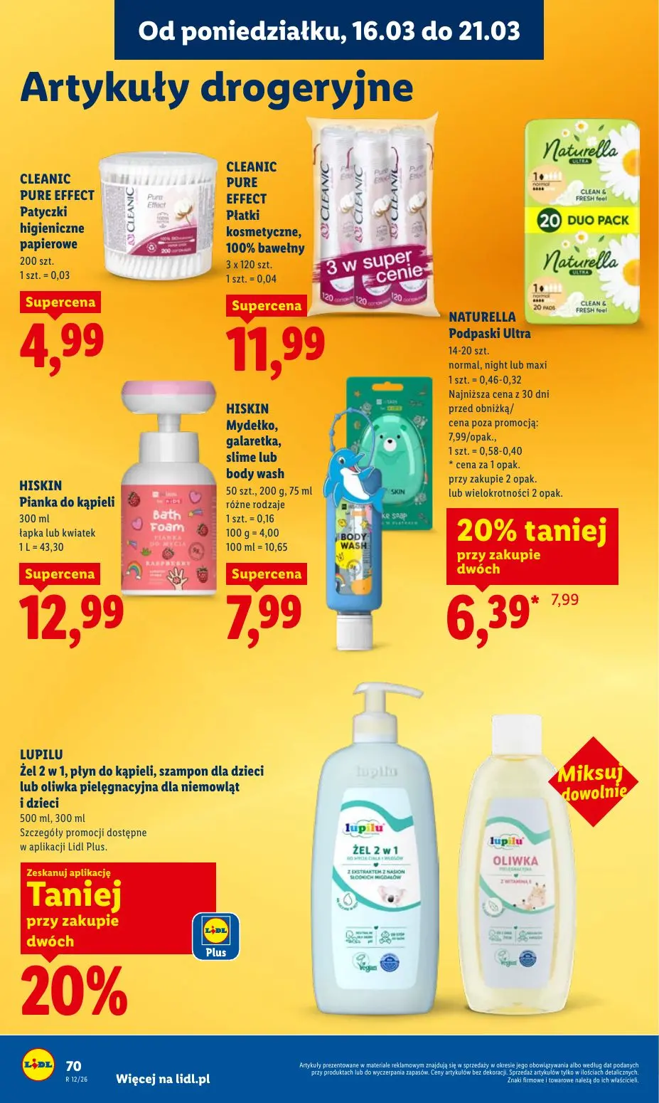 gazetka promocyjna LIDL Od poniedziałku  - Strona 72