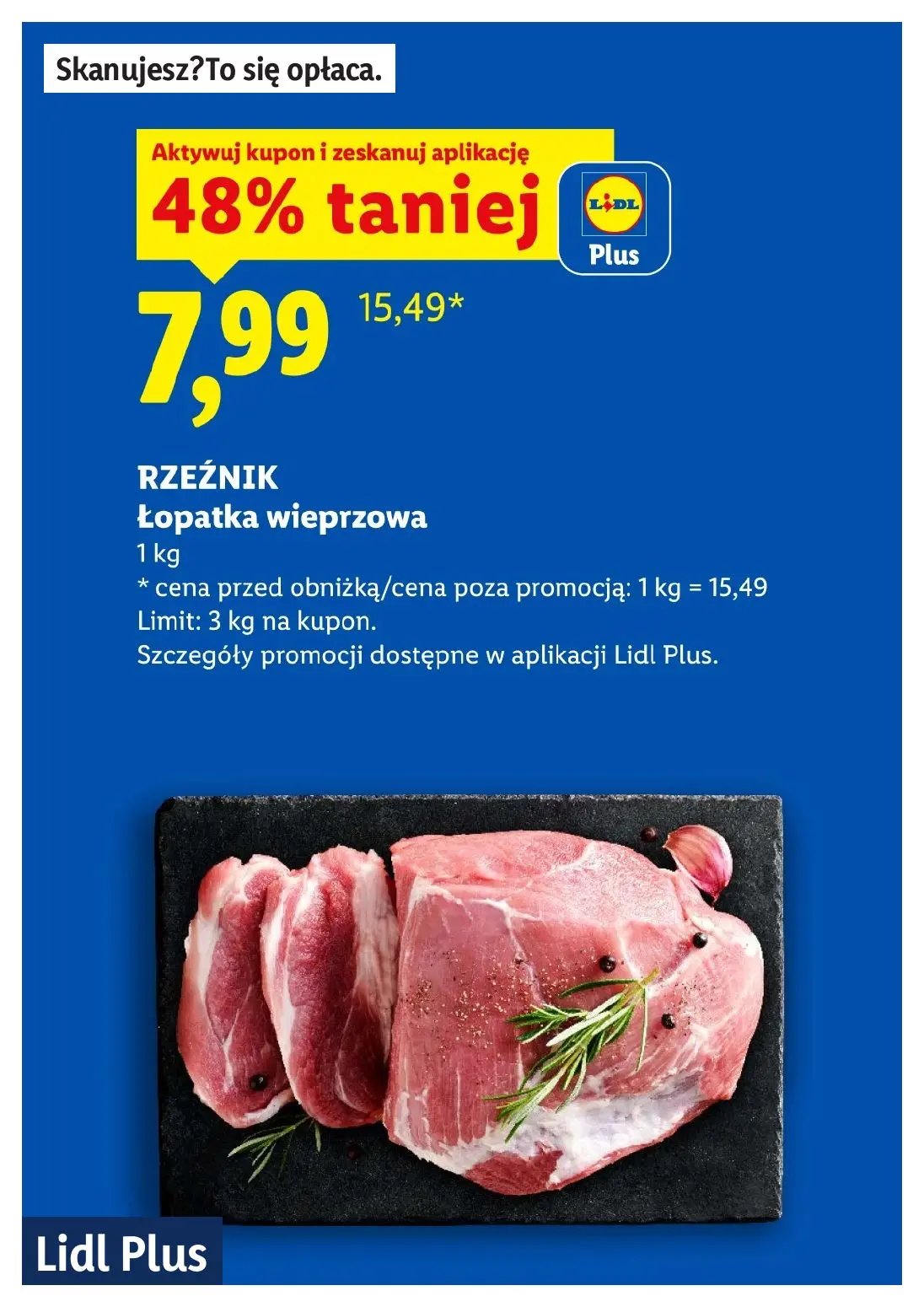 gazetka promocyjna LIDL Lidl plus. Skanujesz - To się opłaca - Strona 4