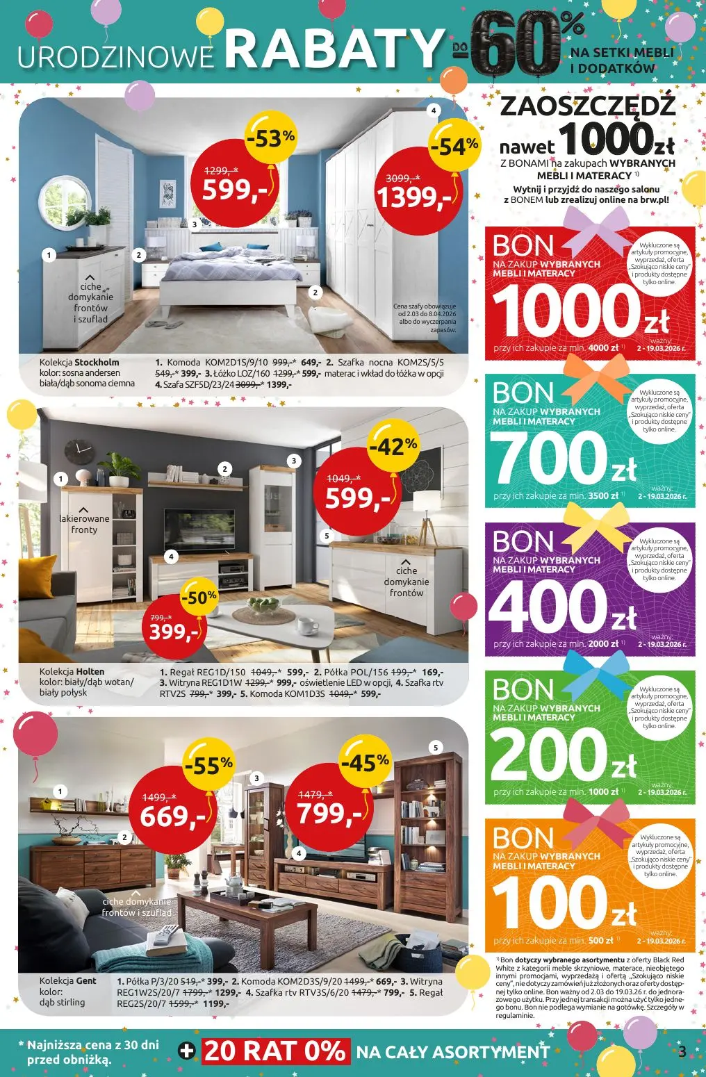 gazetka promocyjna Black Red White Urodzinowe rabaty do -60%! - Strona 3