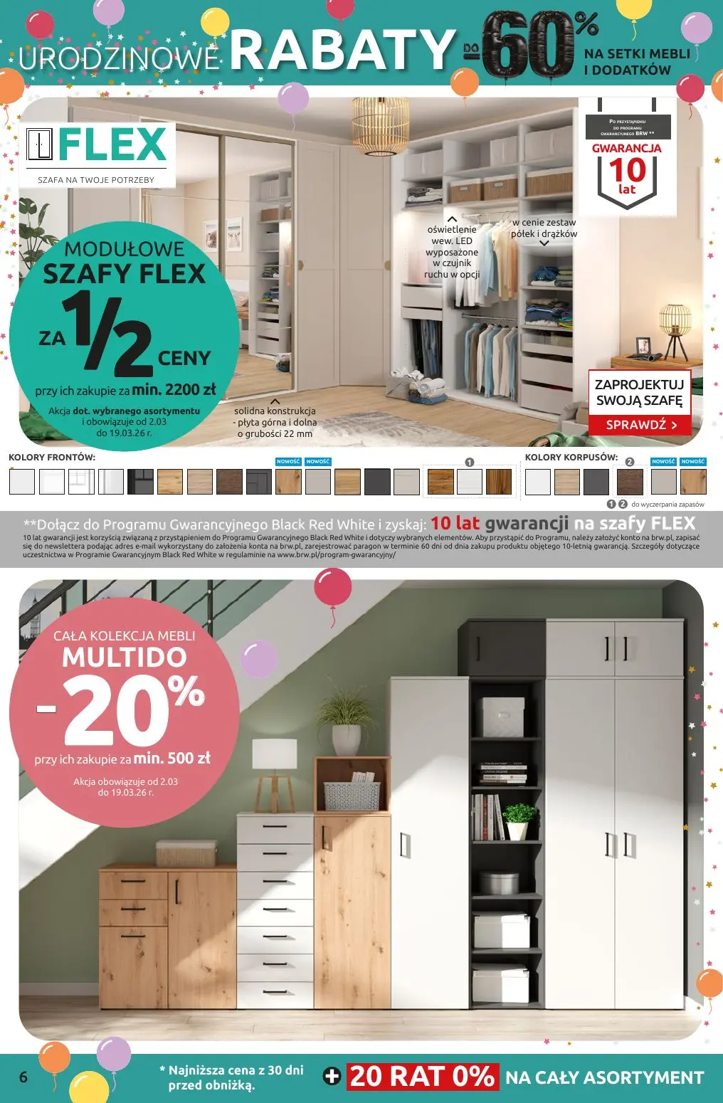 gazetka promocyjna Black Red White Urodzinowe rabaty do -60%! - Strona 6
