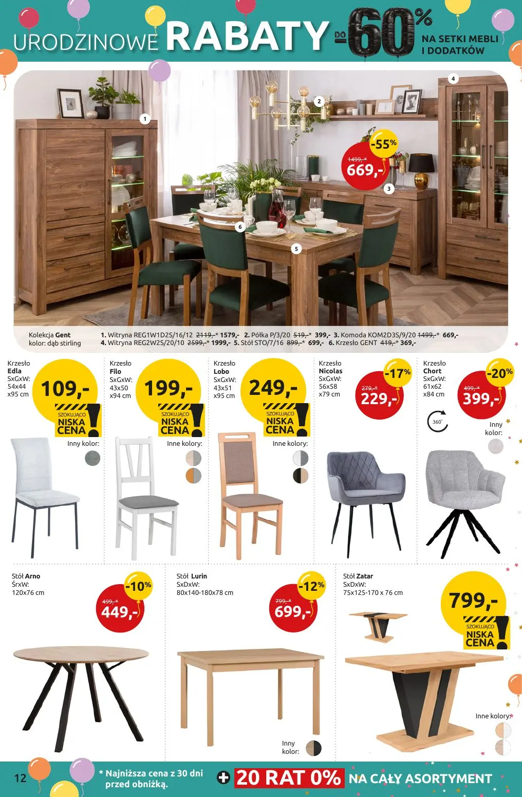 gazetka promocyjna Black Red White Urodzinowe rabaty do -60%! - Strona 12