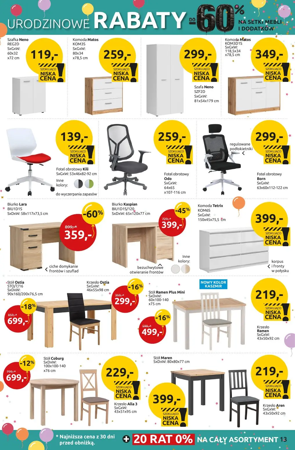 gazetka promocyjna Black Red White Urodzinowe rabaty do -60%! - Strona 13