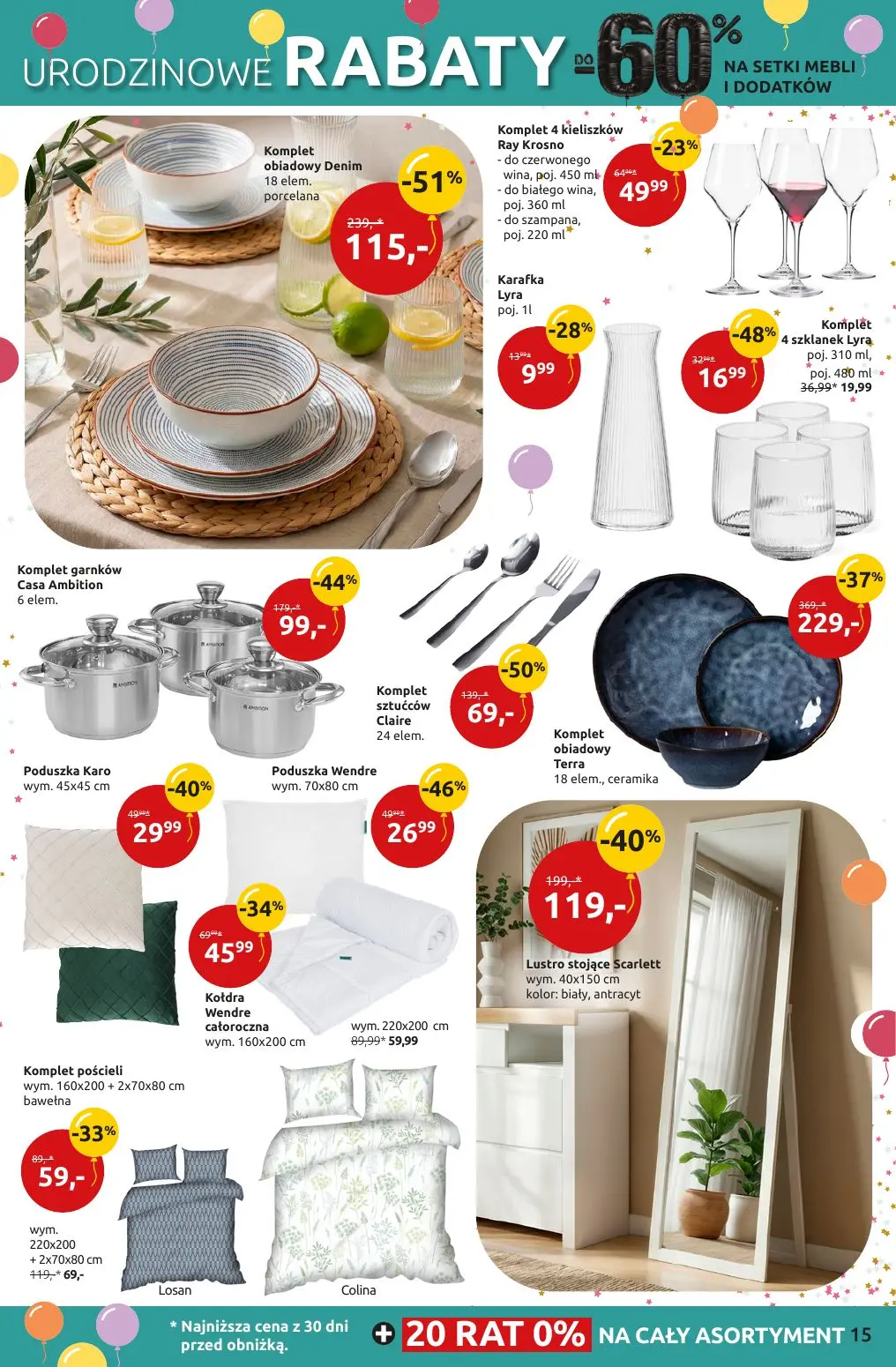 gazetka promocyjna Black Red White Urodzinowe rabaty do -60%! - Strona 15