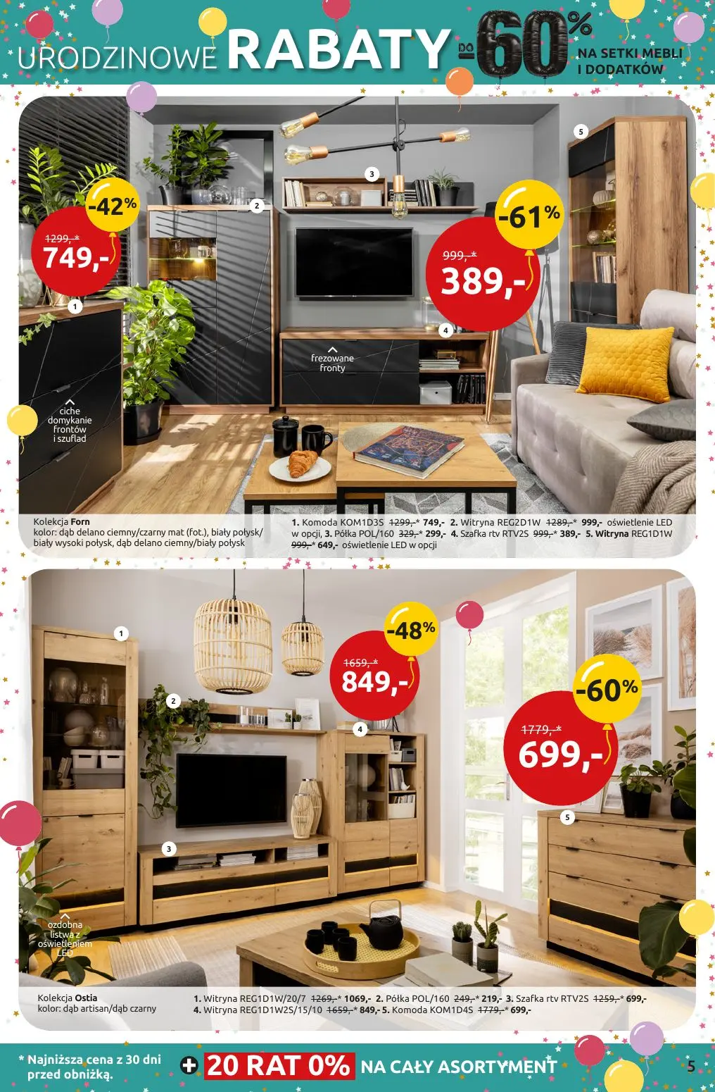 gazetka promocyjna Black Red White Urodzinowe rabaty - Strona 5
