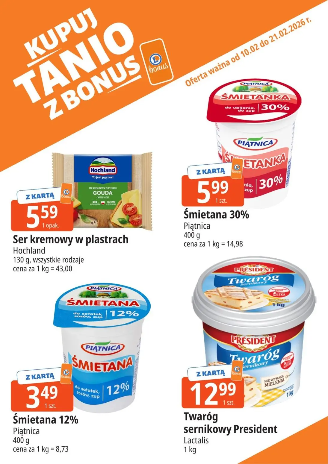 gazetka promocyjna E.Leclerc Kupuj tanio z bonusem - Strona 2