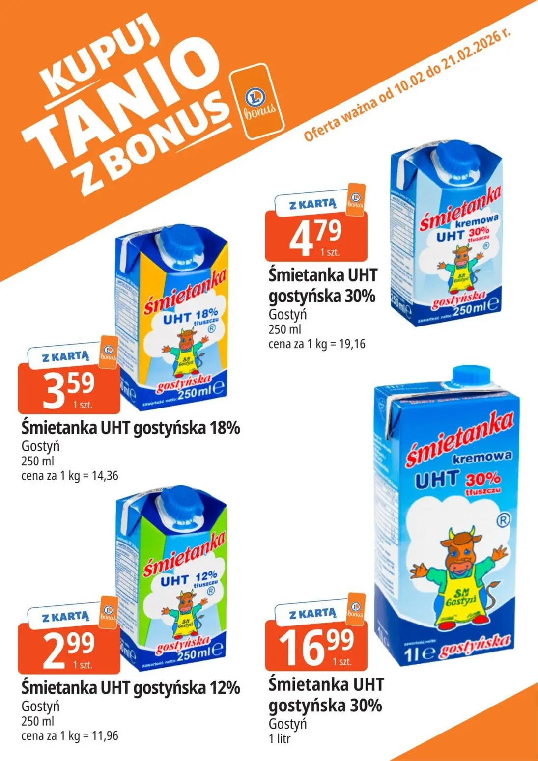 gazetka promocyjna E.Leclerc Kupuj tanio z bonusem - Strona 3