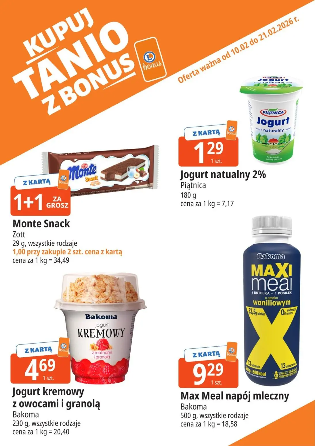 gazetka promocyjna E.Leclerc Kupuj tanio z bonusem - Strona 5