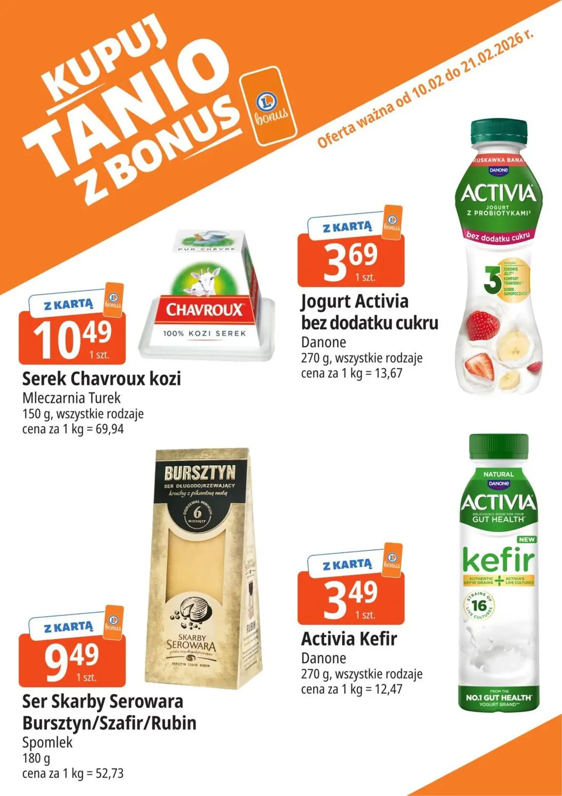 gazetka promocyjna E.Leclerc Kupuj tanio z bonusem - Strona 6