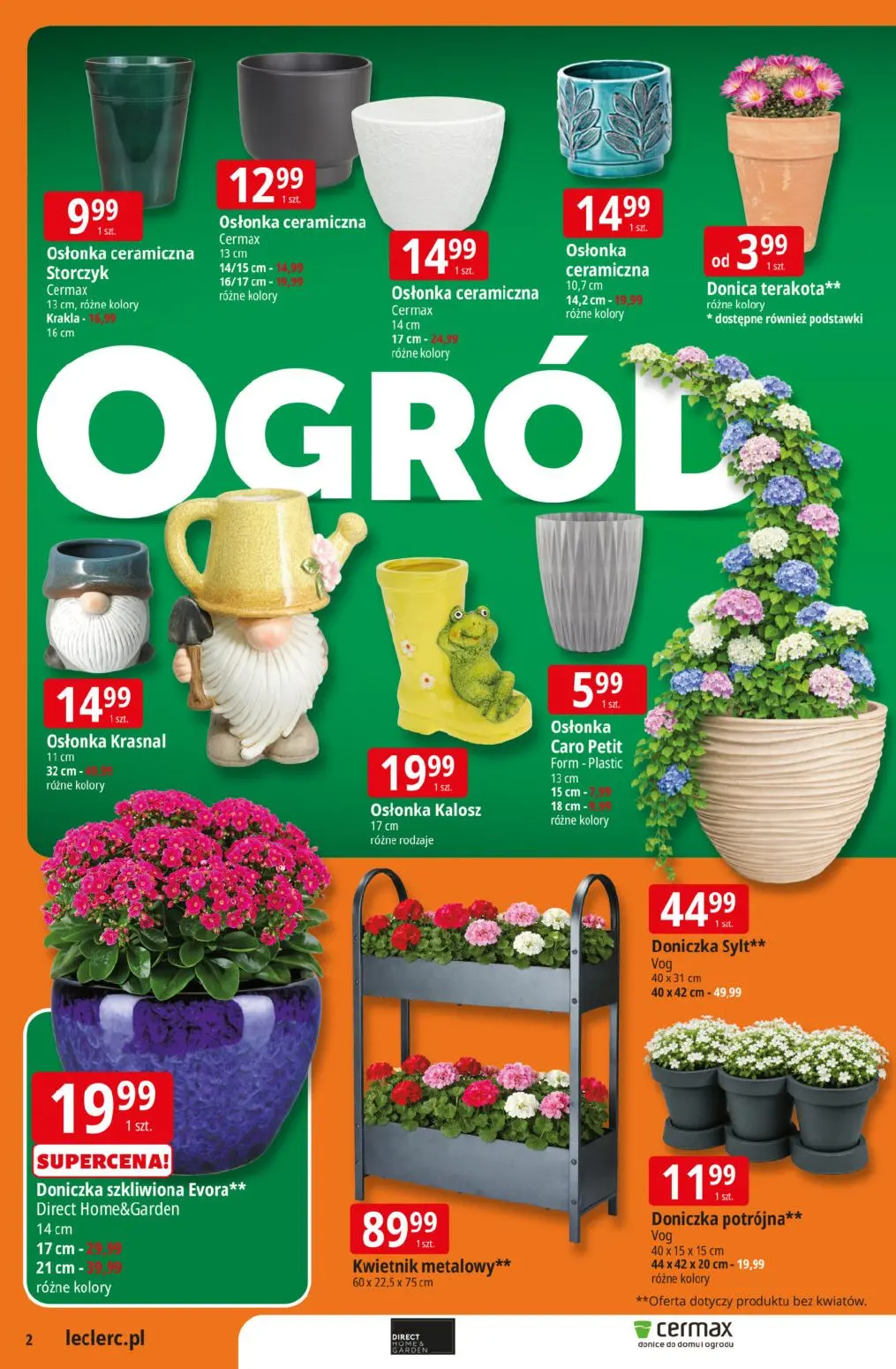 gazetka promocyjna E.Leclerc Katalog Ogród - Strona 2