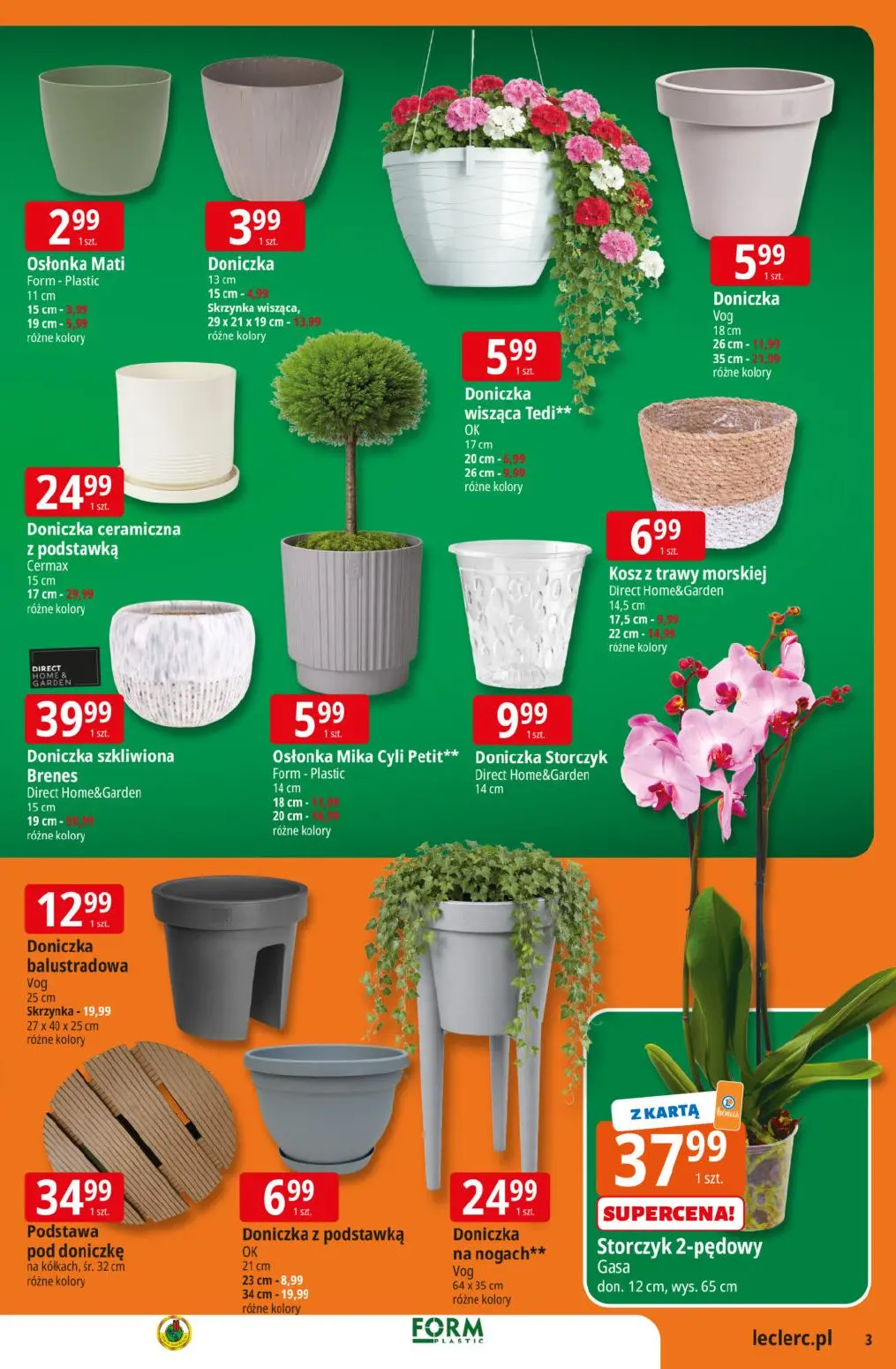 gazetka promocyjna E.Leclerc Katalog Ogród - Strona 3