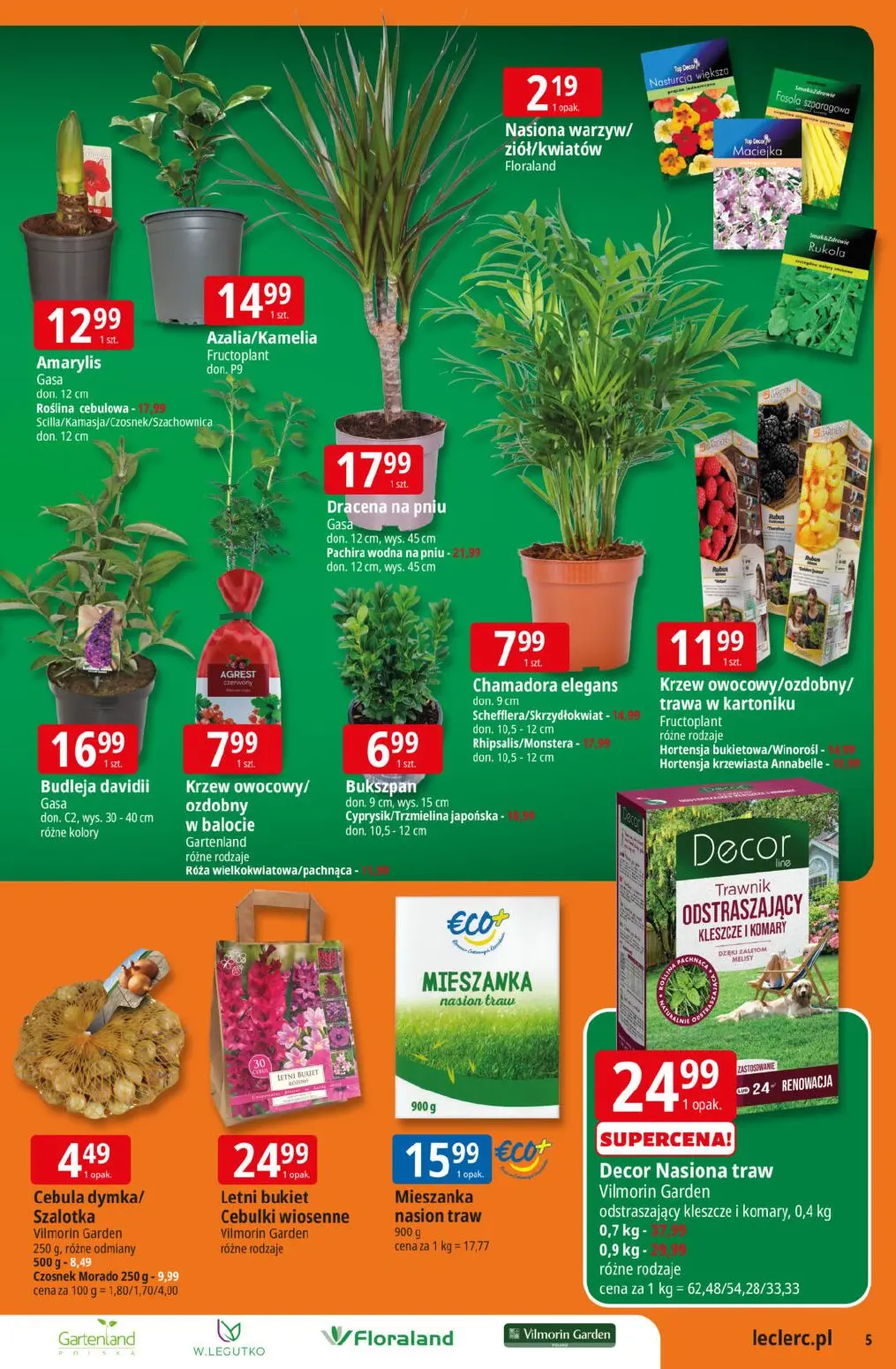 gazetka promocyjna E.Leclerc Katalog Ogród - Strona 5