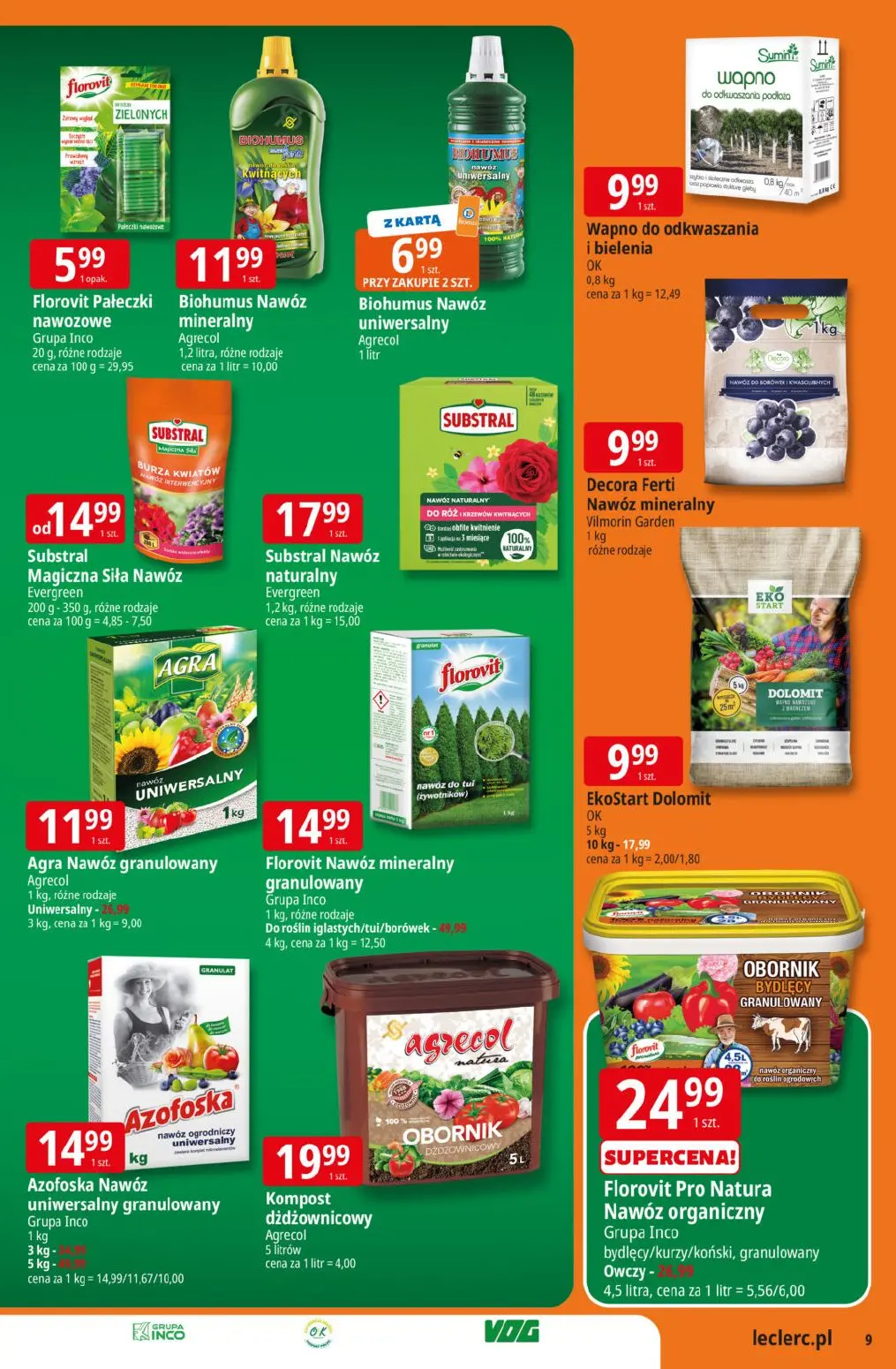 gazetka promocyjna E.Leclerc Katalog Ogród - Strona 9