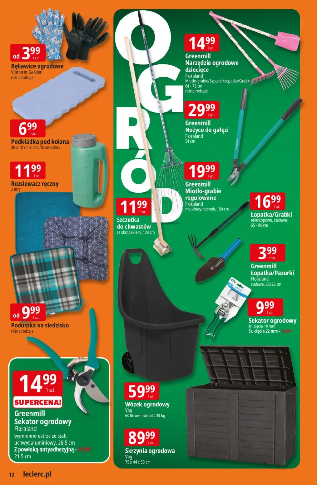 gazetka promocyjna E.Leclerc Katalog Ogród - Strona 12