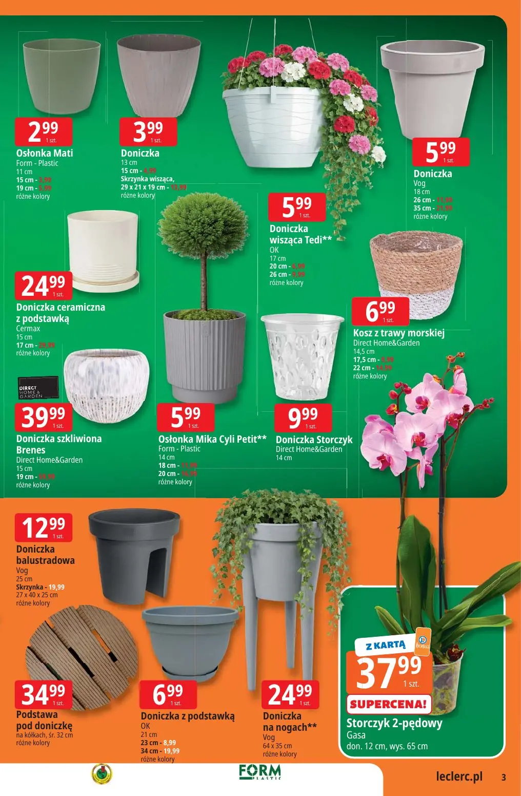 gazetka promocyjna E.Leclerc Katalog Ogród - oferta rozszerzona - Strona 3