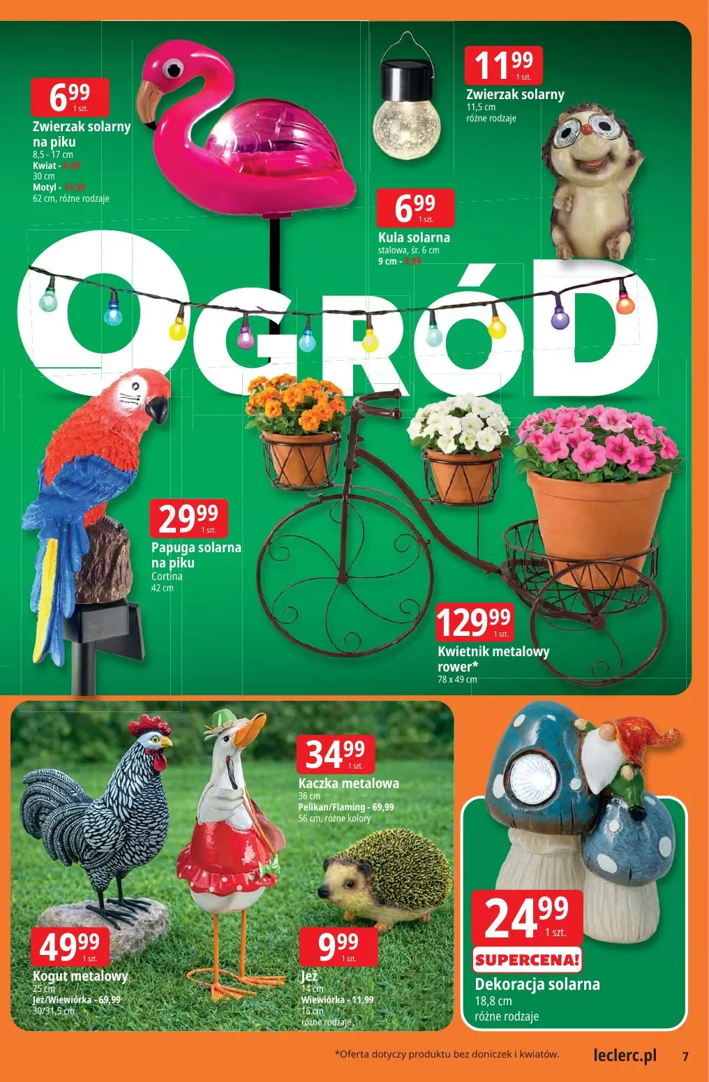 gazetka promocyjna E.Leclerc Katalog Ogród - oferta rozszerzona - Strona 7