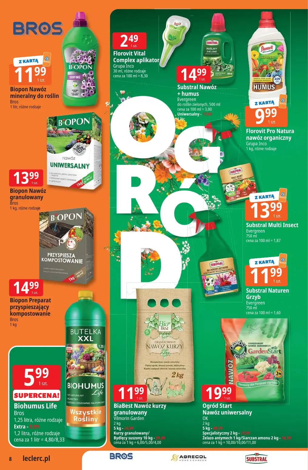 gazetka promocyjna E.Leclerc Katalog Ogród - oferta rozszerzona - Strona 8