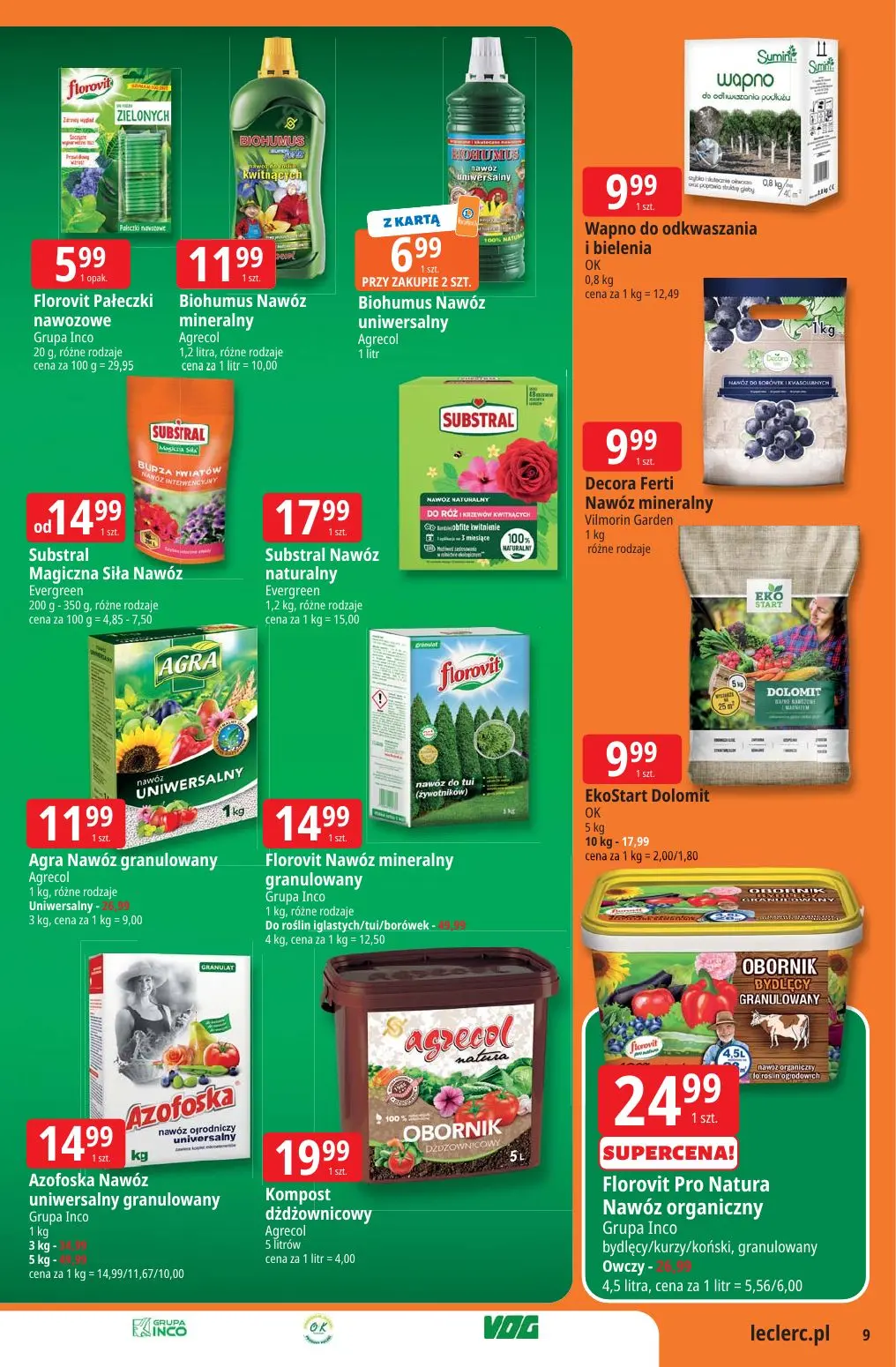gazetka promocyjna E.Leclerc Katalog Ogród - oferta rozszerzona - Strona 9