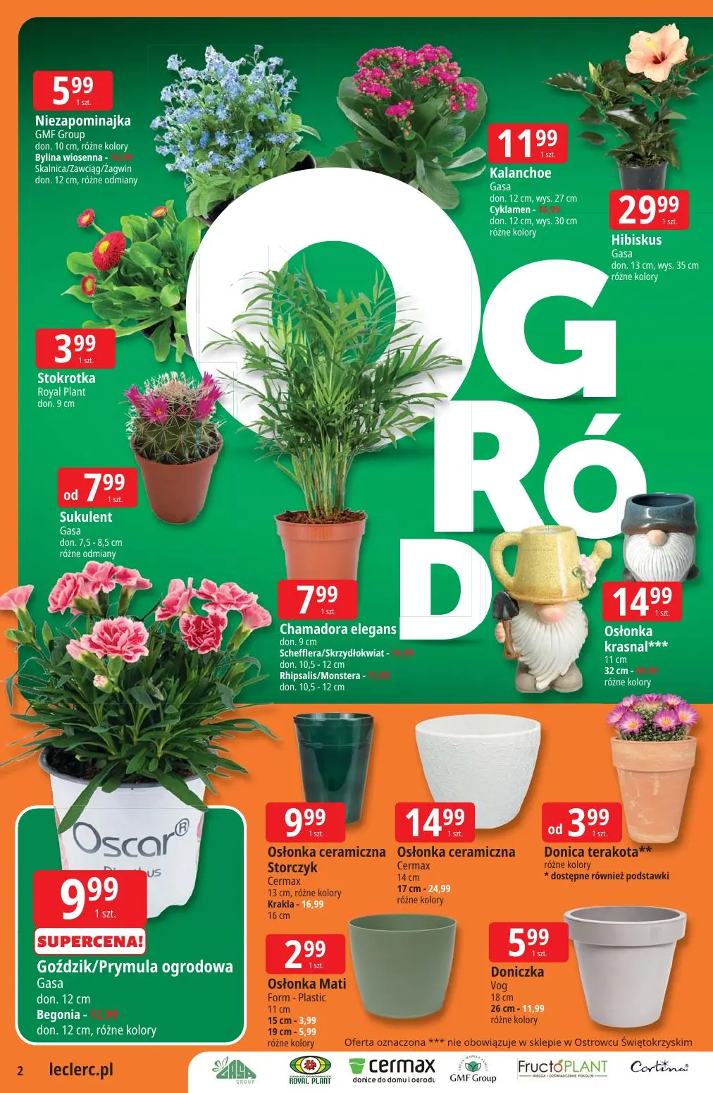 gazetka promocyjna E.Leclerc Katalog Ogród - Strona 2