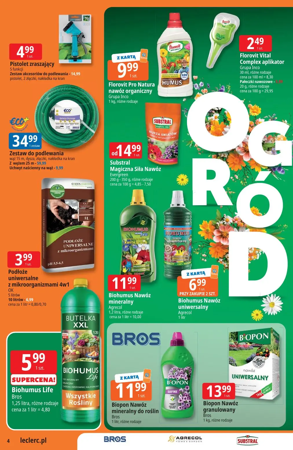 gazetka promocyjna E.Leclerc Katalog Ogród - Strona 4