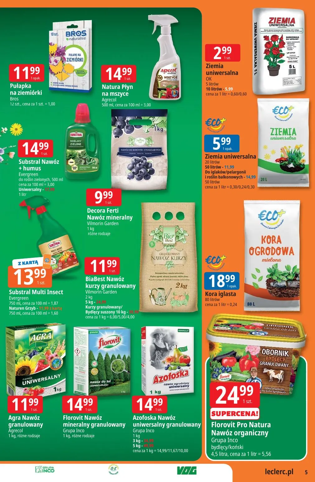 gazetka promocyjna E.Leclerc Katalog Ogród - Strona 5
