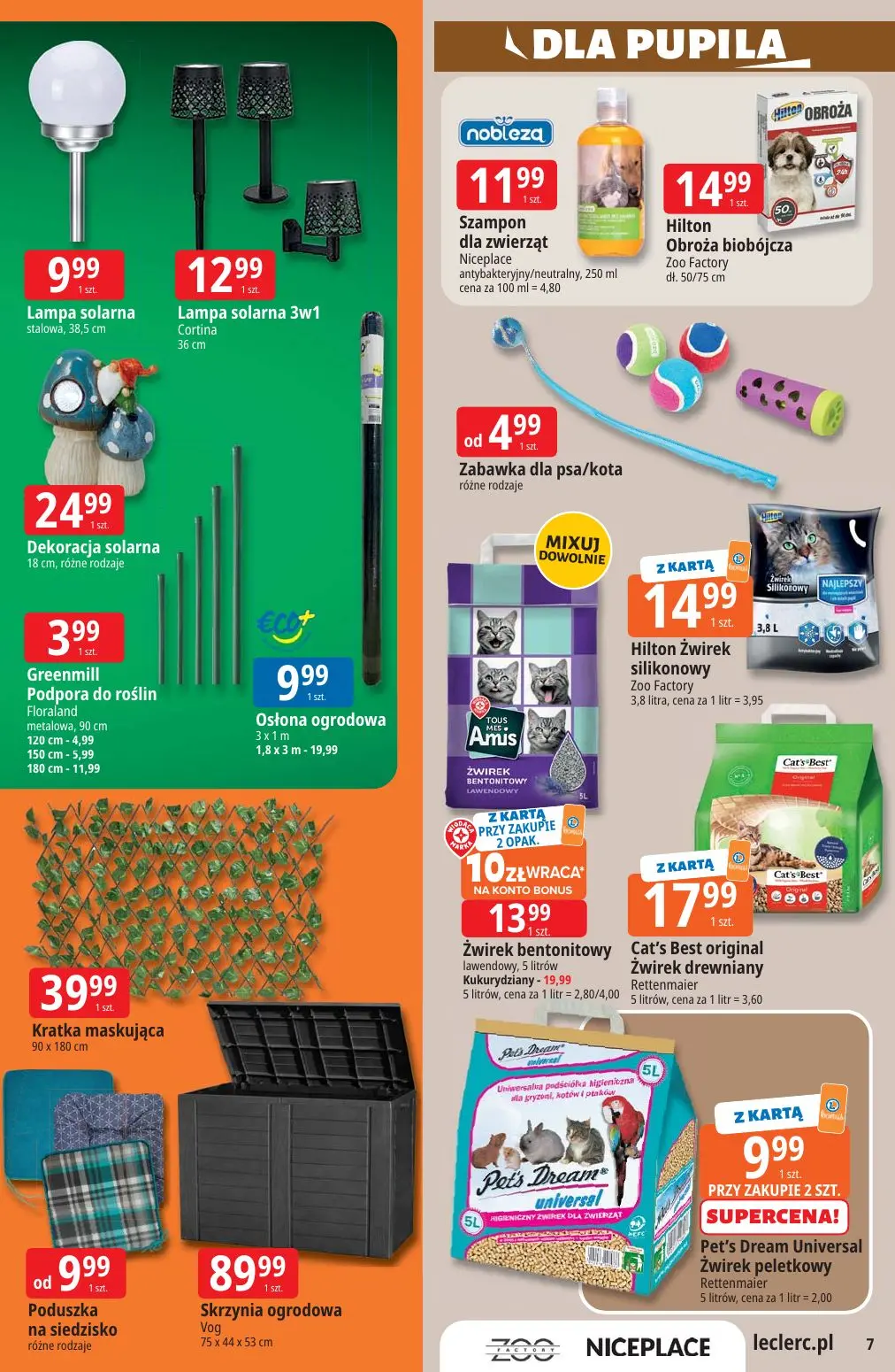 gazetka promocyjna E.Leclerc Katalog Ogród - Strona 7