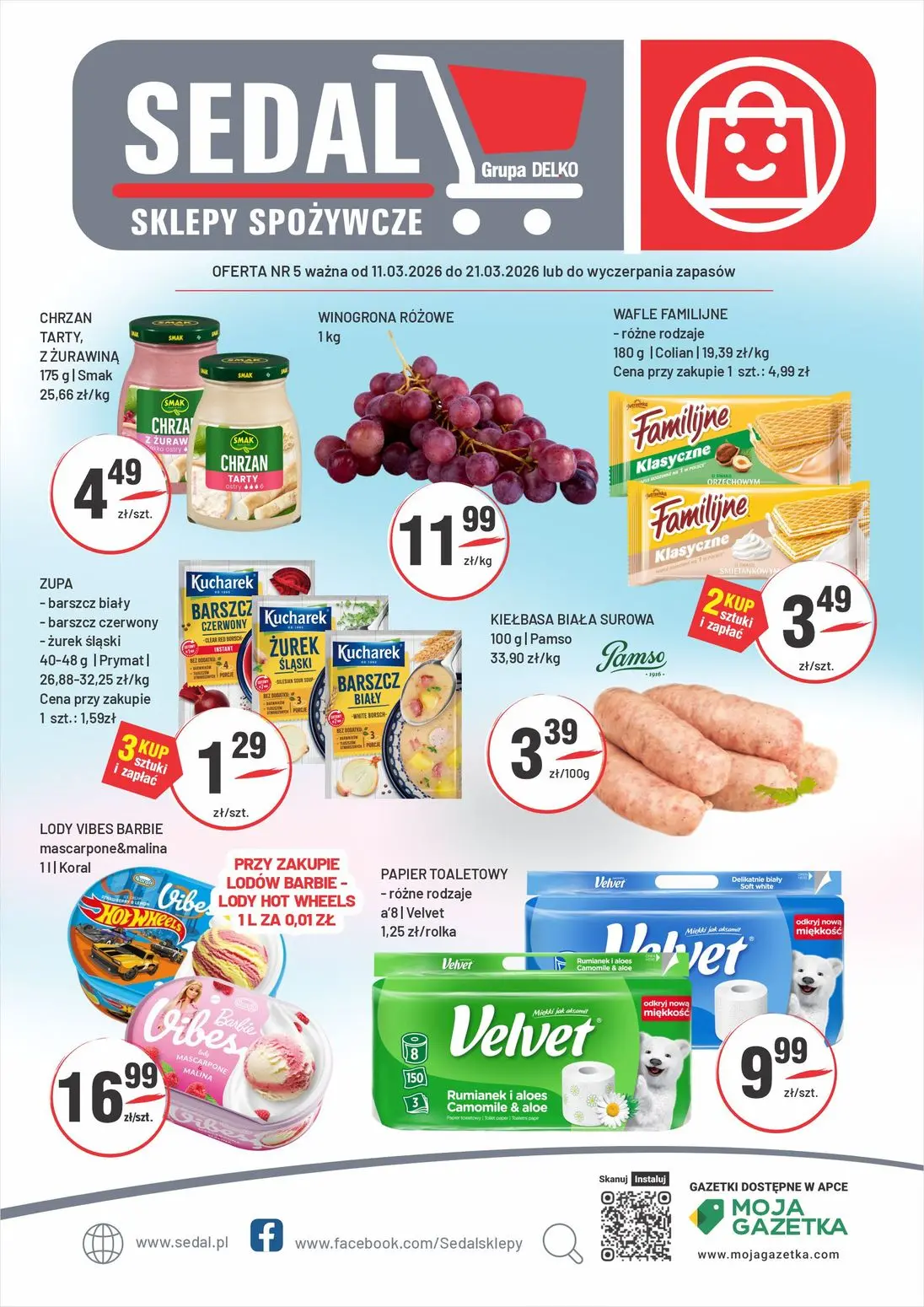 gazetka promocyjna Sedal - Strona 1