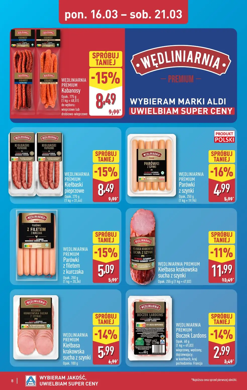 gazetka promocyjna ALDI Na Wielkanoc wybieram Aldi - Strona 8