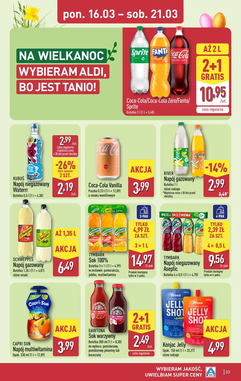 gazetka promocyjna ALDI Na Wielkanoc wybieram Aldi - Strona 23