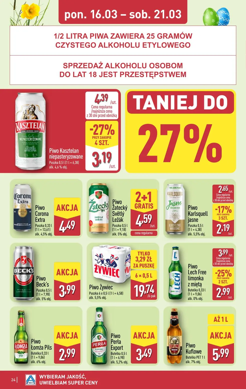 gazetka promocyjna ALDI Na Wielkanoc wybieram Aldi - Strona 24